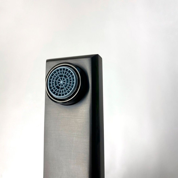 Смеситель для ванны Paini Grazia 21PZ111, черный матовый - фото 5