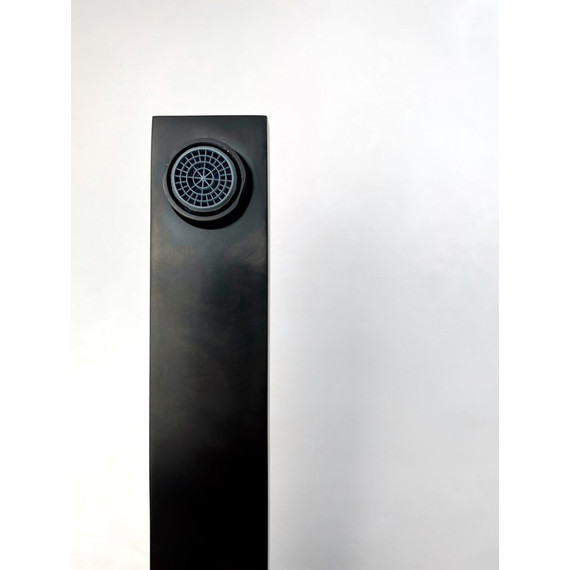 Смеситель для раковины настенный Paini Grazia 21PZ208, чёрный матовый - фото 5