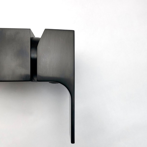 Смеситель для раковины настенный Paini Grazia 21PZ208, чёрный матовый - фото 7