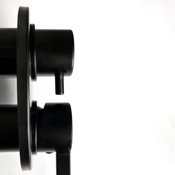 Смеситель для ванны Paini Brera 74PZ6911, черный матовый - фото 4