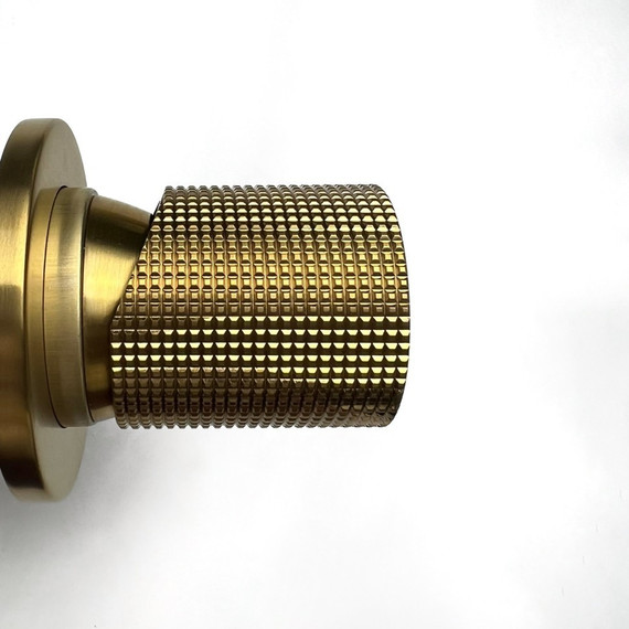 Смеситель для раковины настенный Paini Cox Grip 7GPJ208, матовое золото - фото 6