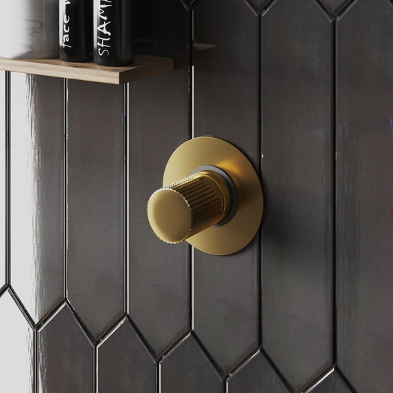 Смеситель для душа Paini Cox Grip 7GPJ690, матовое золото - фото 3