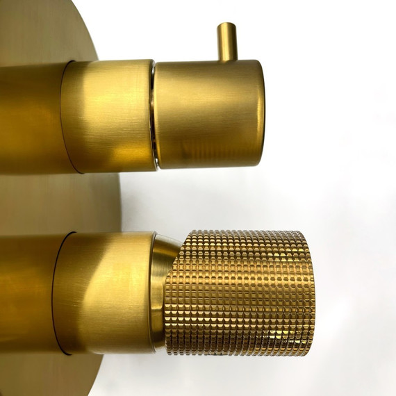 Смеситель для ванны Paini Cox Grip 7GPJ6911, матовое золото - фото 4