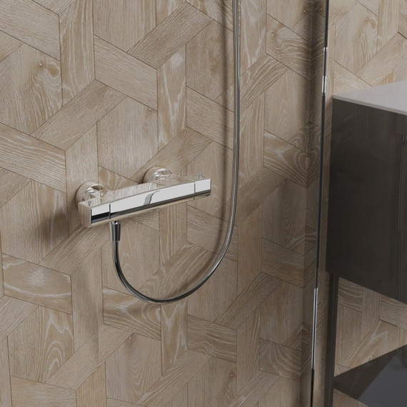 Смеситель для душа с термостатом Paini Nove 09CR511TH - фото 2