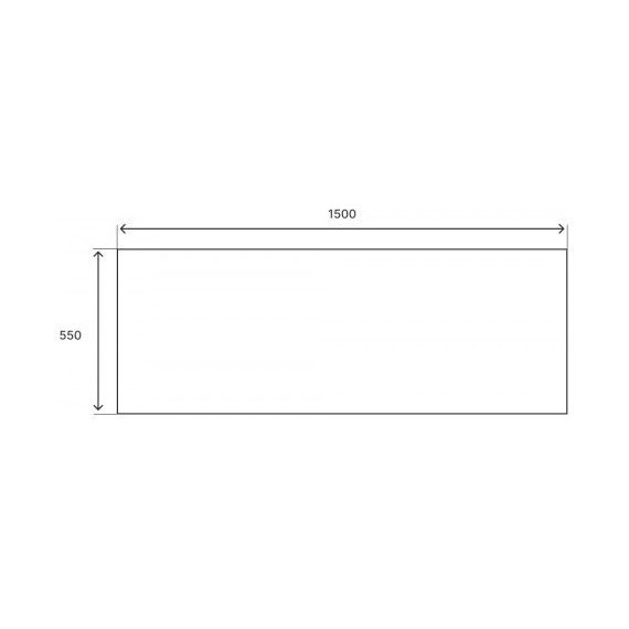 Панель фронтальная для ванны Pestan Veedi 150 см 137000150 - фото 3