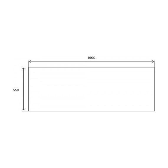 Панель фронтальная для ванны Pestan Veedi 160 см 137000160 - фото 3