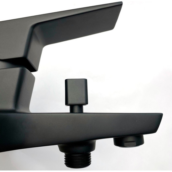 Смеситель для ванны Paini Torre 98YO111, черный - фото 3