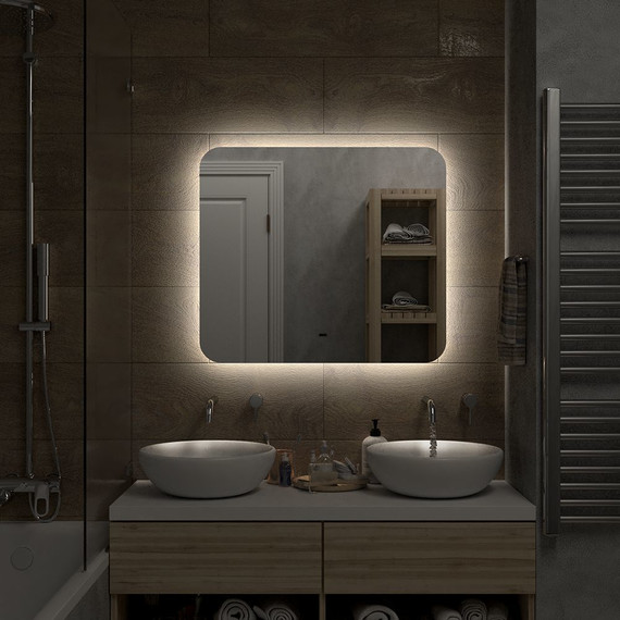 Зеркало Континент Burzhe Led 80 см ЗЛП2457 - фото 5