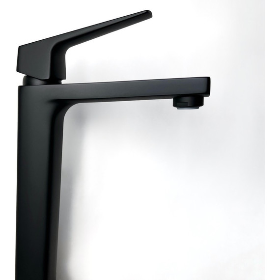 Смеситель для раковины высокий Paini Bari RTYO205LL, черный - фото 3