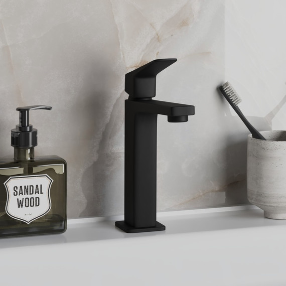 Смеситель для раковины Paini Bari RTYO205, черный - фото 2