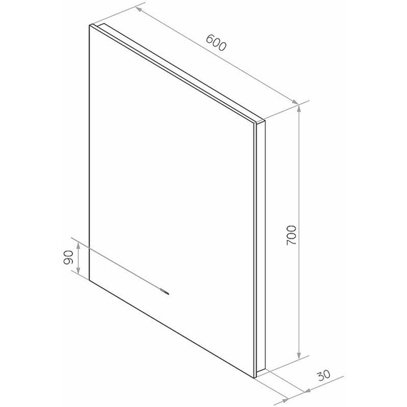 Зеркало Континент Trezhe Led 60 см ЗЛП542 - фото 9