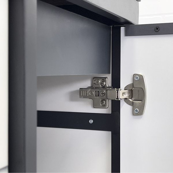 Тумба напольная с раковиной Comforty Лозанна 100 см, белый глянцевый - фото 7