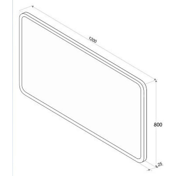 Зеркало Континент Demure Led 120 см ЗЛП469 - фото 8