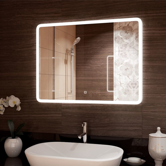 Зеркало Континент Demure Led 90 см ЗЛП502 - фото 