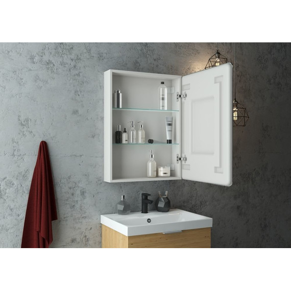 Зеркало-шкаф Континент Emotion Led 60 см МВК028 - фото 4