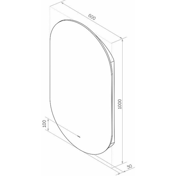 Зеркало Континент Fleur Led 60 см ЗЛП532 - фото 7