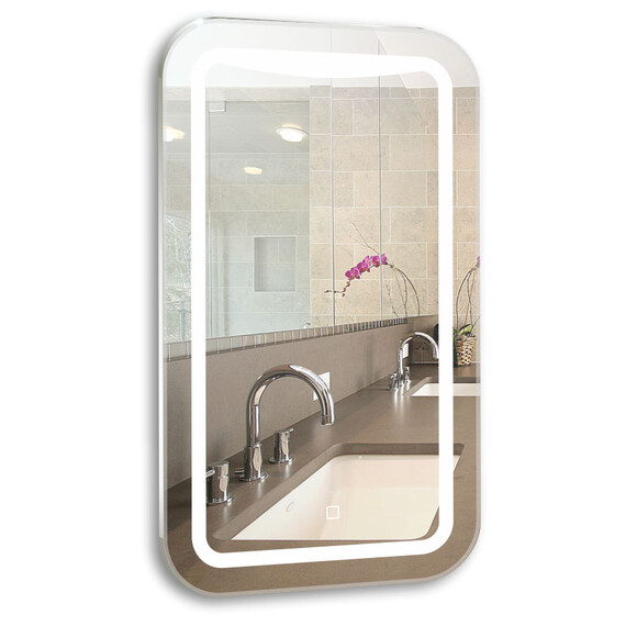 Зеркало Azario Турин Led 40 см - фото 