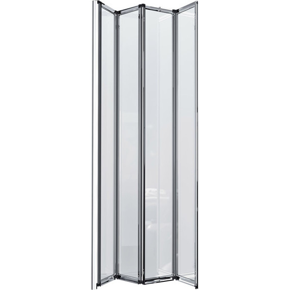 Шторка для ванны Grossman 800х1400 мм GR-107, хром/прозрачное - фото 4