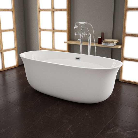 Ванна отдельностоящая Grossman 166x75 см GR-1201 - фото 2