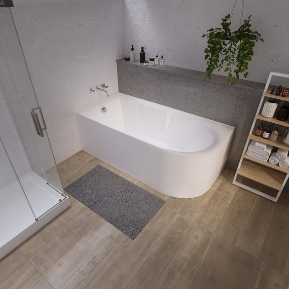 Ванна акриловая Grossman 170x75 см GR-2202L - фото 2