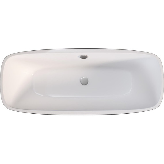 Ванна отдельностоящая Grossman 150x75 см GR-2801B, черный - фото 2