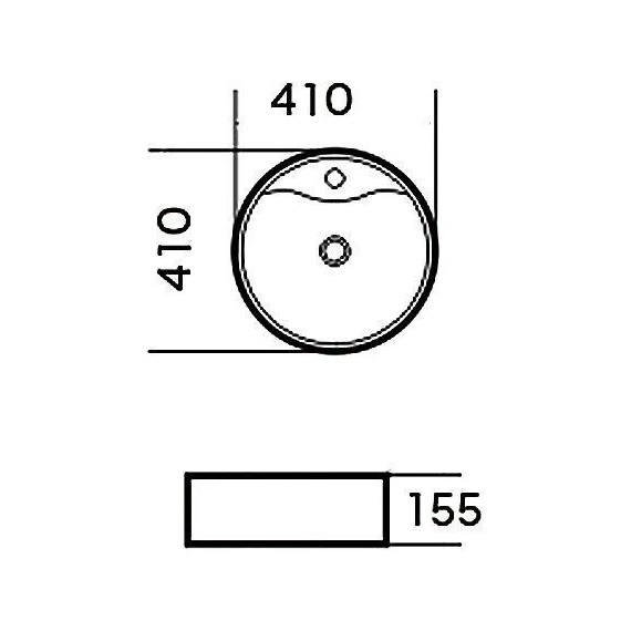 Раковина-чаша Grossman 41 см GR-3012 - фото 8