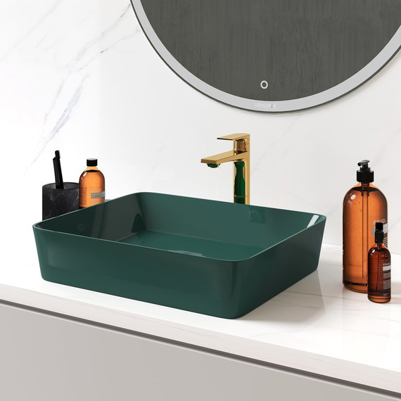 Раковина-чаша Grossman Color 48 см GR-3016OLM, светло-зеленый матовый - фото 2