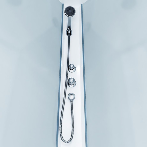 Душевая кабина Triton Ультра А 80x80 см, белый/прозрачное - фото, картинка 4 Душевая кабина Triton Ультра А 80x80 см, белый/прозрачное - фото 4