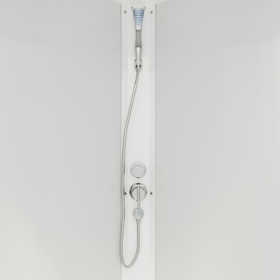 Душевая кабина Triton Ультра А 80x80 см, белый/прозрачное - фото, картинка 5 Душевая кабина Triton Ультра А 80x80 см, белый/прозрачное - фото 5