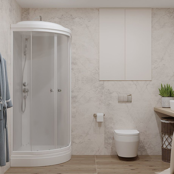 Душевая кабина Triton Ультра А 80x80 см, белый/прозрачное - фото, картинка 6 Душевая кабина Triton Ультра А 80x80 см, белый/прозрачное - фото 6