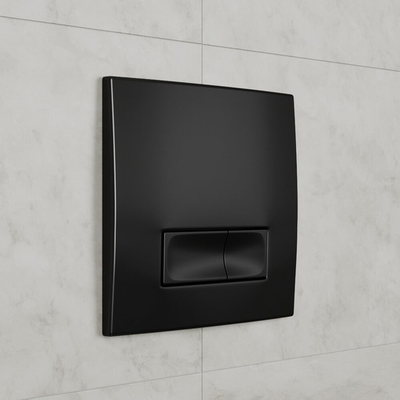 Кнопка смыва Grossman Classic 800.T1.04.210.210, черный матовый - фото 2