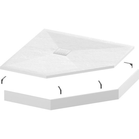 Панель для душевого поддона Grossman Strong 100x100 см GR-S11001001D - фото 2