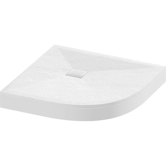 Поддон каменный Grossman Strong 100x100 см GR-S1100100, белый матовый - фото 4