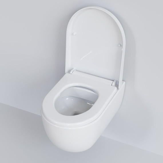 Унитаз подвесной безободковый Ambassador Abner 103T20001R - фото 6