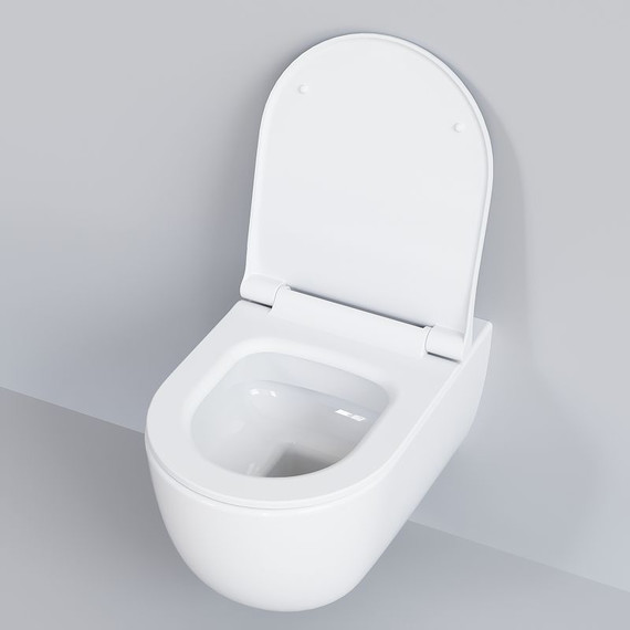 Унитаз подвесной безободковый Ambassador Abner 103T20001R - фото 10