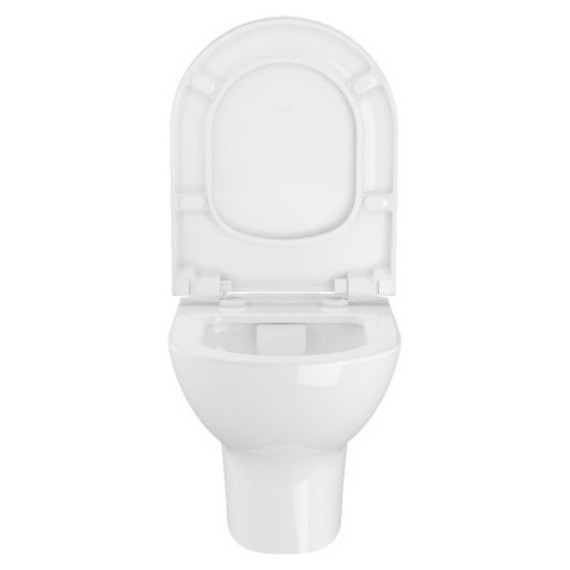 Унитаз подвесной безободковый Vitra Zentrum 5795B003-6077 с крышкой микролифт - фото, картинка 2 Унитаз подвесной безободковый Vitra Zentrum 5795B003-6077 с крышкой микролифт - фото 2