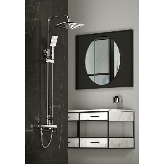 Душевая стойка BelBagno Acqua ACQUA-VSCM-CRM, Цвет производителя: хром - фото 2