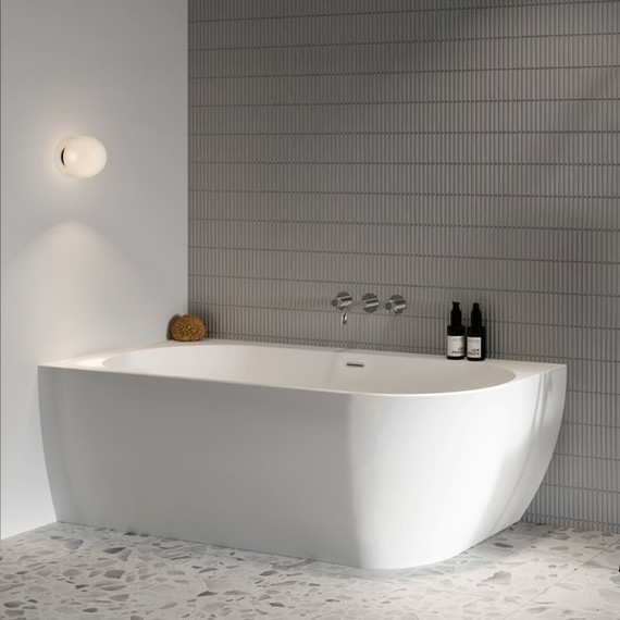 Ванна акриловая Ravak Freedom Corner 170х80 см L XC00100041 (слив перелив хром) - фото 3