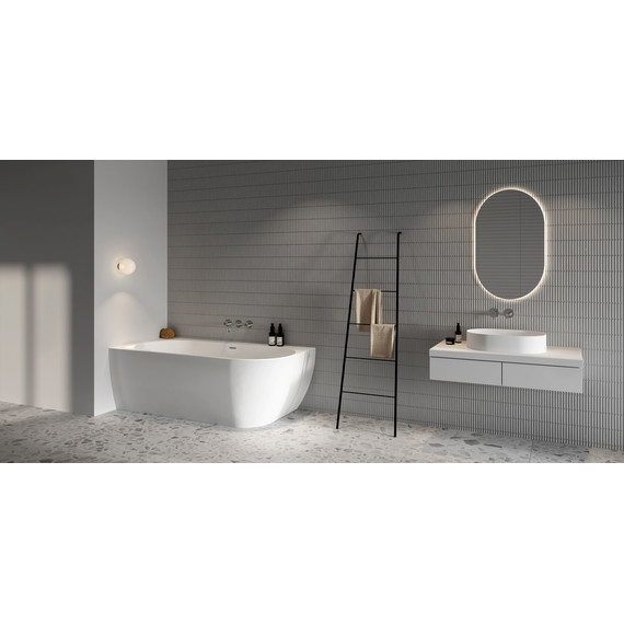 Ванна акриловая Ravak Freedom Corner 170х80 см L XC00100041 (слив перелив хром) - фото 4