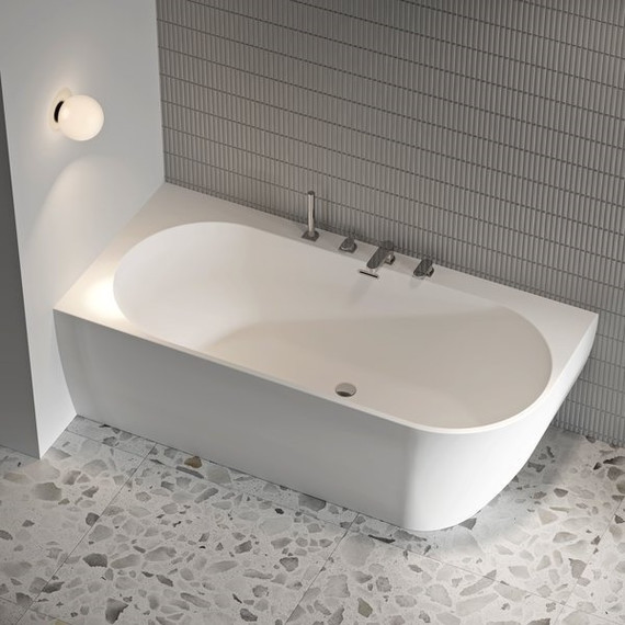 Ванна акриловая Ravak Freedom Corner 170х80 см L XC00100041 (слив перелив хром) - фото 5