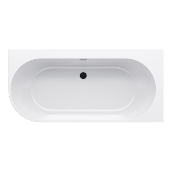 Ванна акриловая Ravak Freedom Corner 170х80 см R XC00100042 (слив перелив чёрный) - фото 3