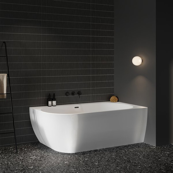 Ванна акриловая Ravak Freedom Corner 170х80 см R XC00100042 (слив перелив чёрный) - фото 4