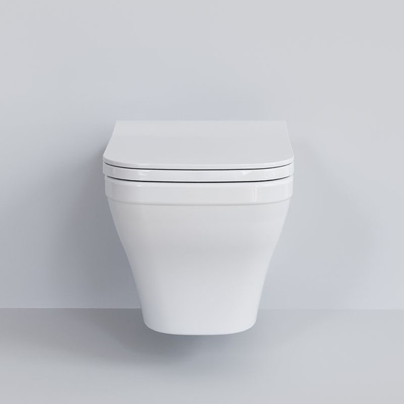 Унитаз подвесной безободковый Ambassador Benefit 203T20001R, Цвет производителя: белый - фото 10