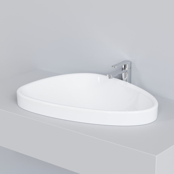 Раковина врезная на столешницу Ambassador Kingston 58 см 146T20002 - фото 2