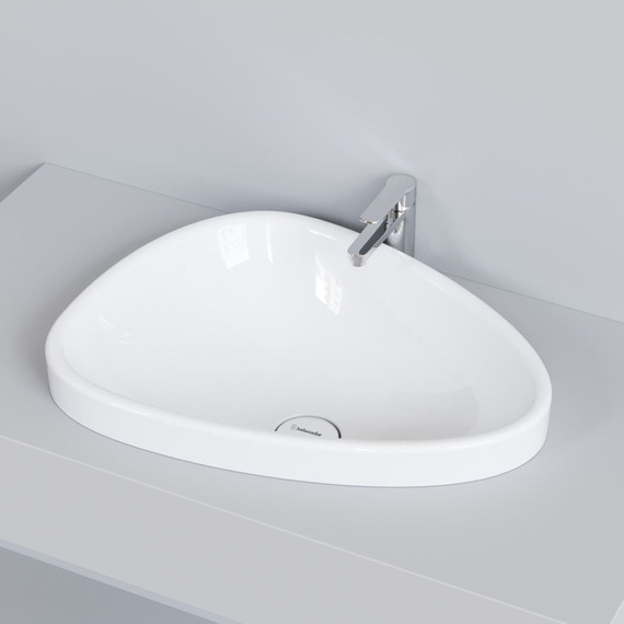 Раковина врезная на столешницу Ambassador Kingston 58 см 146T20002 - фото 4