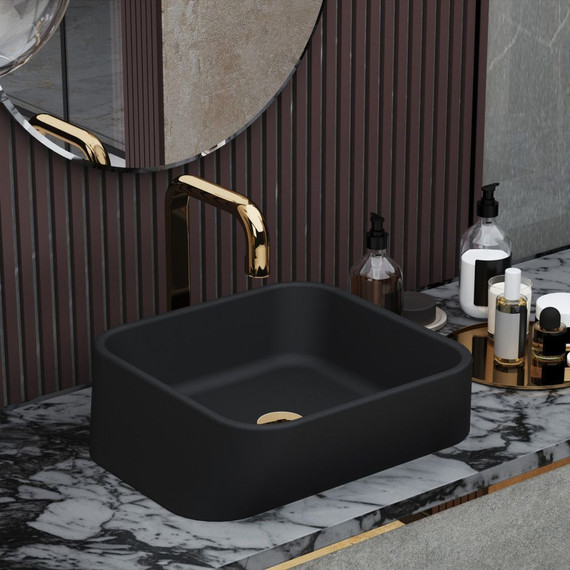 Раковина-чаша Ambassador Benefit 51 см 206T20202, черный матовый - фото 5