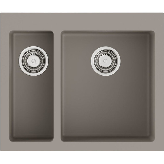 Кухонная мойка Omoikiri Bosen 59-2A GR 4993822, leningrad grey, Цвет производителя: Leningrad grey - фото 