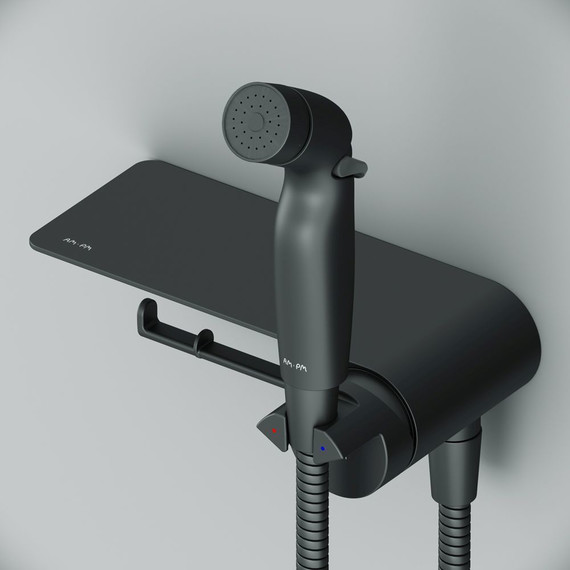 Набор для гигиенического душа Am.Pm Func F0H8F922, черный - фото 3