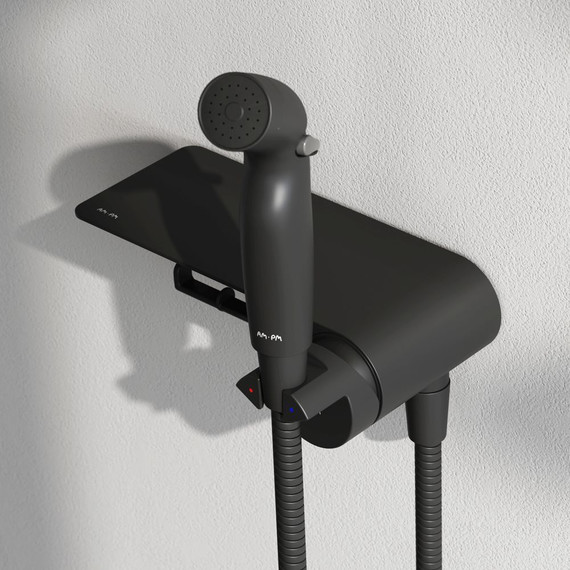 Набор для гигиенического душа Am.Pm Func F0H8F922, черный - фото 2