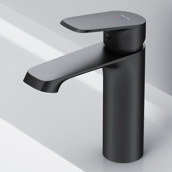 Смеситель для раковины Am.Pm Func F8F02122, черный, Цвет производителя: чёрный - фото 4